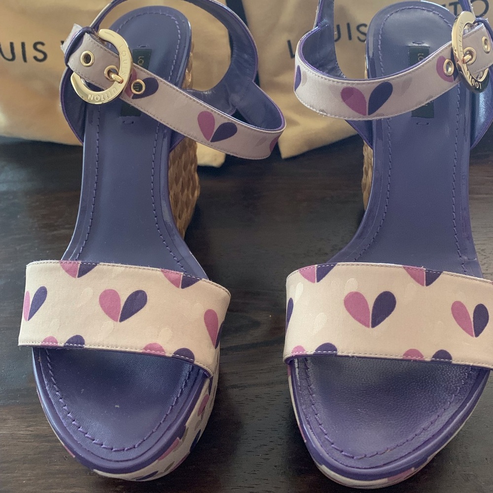 Louis Vuitton wedges